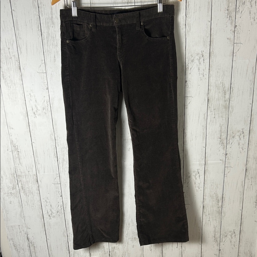 Banana Republic Brown Corduroy Pants | Size 6 | Low Rise Bootcut Flare Western